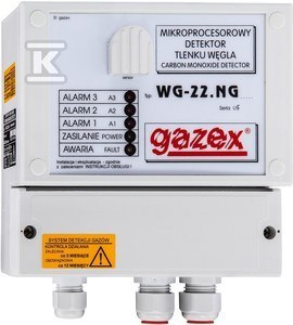 DETEKTOR CO,STER.WENTYL.WG-22.NG/GARAŻE DETEKTOR CO,STER.WENTYL.WG-22.NG/GARAŻE
