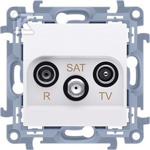 GN.ANTEN.R-TV-SAT KOŃCOWE BIAŁE SIMON1 GN.ANTEN.R-TV-SAT KOŃCOWE BIAŁE SIMON1