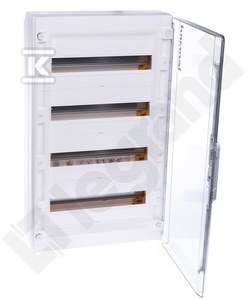 XL3 125-ROZDZIELNIA N/T 4X18 D.TRANSPAR. XL3 125-ROZDZIELNIA N/T 4X18 D.TRANSPAR.