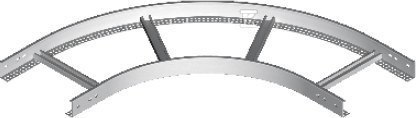 LDP/LDOP300H60 N ŁUK DRABINKI 90° E90 LDP/LDOP300H60 N ŁUK DRABINKI 90° E90