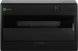 ROZDZ.N/T 1X12M ELEGANT IP40 PE+N CZARNA