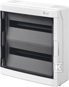 ROZDZ.N/T 2X18M IP65 DRZW.TRANSP.GALANT+