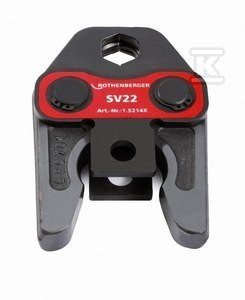 SZCZĘKA ZACISKOWA STANDARD SV 22 MM