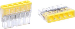 ZŁ.INST.5X2.5MM2 PRZEZR/ŻÓŁTA OPK=10