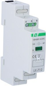 LK-712 G 130÷260V-1×LED ZIEL,TH35,1-FA
