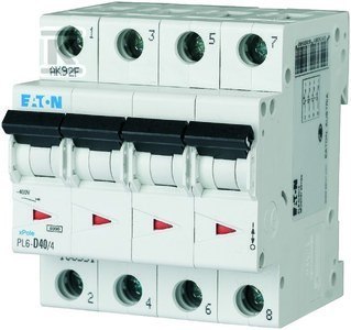 PL6-C40/4 WYŁ.NADPRĄDOWY 6KA PL6-C40/4 WYŁ.NADPRĄDOWY 6KA