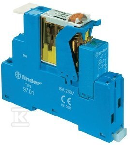 PRZEKAŹNIK 1P 16A 24VDC ZAC ŚRUB DIN PRZEKAŹNIK 1P 16A 24VDC ZAC ŚRUB DIN