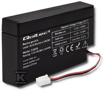 AKUMULATOR AGM 12V 0.8AH MAX. 12A AKUMULATOR AGM 12V 0.8AH MAX. 12A