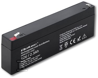 AKUMULATOR AGM 12V 2.3AH MAX. 34.5 AKUMULATOR AGM 12V 2.3AH MAX. 34.5