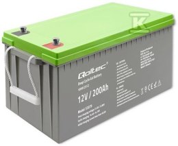 AKUMULATOR ŻELOWY DEEP CYCLE 12V 200