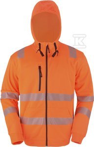 BLUZA HI-VI (FLUO) POMARAŃCZOWA L BLUZA HI-VI (FLUO) POMARAŃCZOWA L