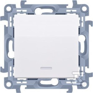 SIMON10 Łącznik jednobiegunowy z podświetleniem