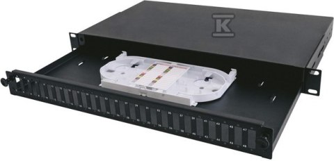 PANEL 19" 1U 24XSC DX 1X KASETA SC-FL-01 PANEL 19" 1U 24XSC DX 1X KASETA SC-FL-01