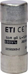 WKŁADKA CH22X58 GG 50A/690V WKŁADKA CH22X58 GG 50A/690V