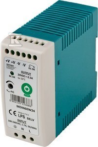 ZASILACZ NA SZYNĘ DIN 60W 24V 2,5A