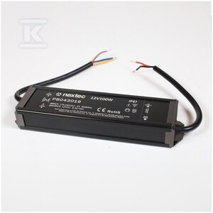 ZASILACZ WODOOD.LLG 12V IP67 8,3A 100W ZASILACZ WODOOD.LLG 12V IP67 8,3A 100W