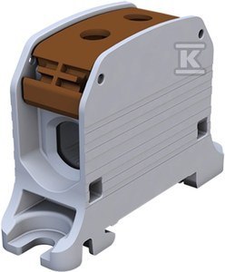 ZŁĄCZKA SZYN STB 50 AL/CU 87310 BRĄZ ZŁĄCZKA SZYN STB 50 AL/CU 87310 BRĄZ