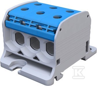 ZŁĄCZKA SZYN STB50-3 AL/CU 87360 NIEB ZŁĄCZKA SZYN STB50-3 AL/CU 87360 NIEB